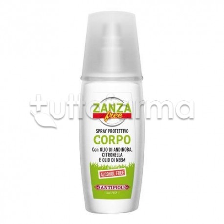 Zanza Free Spray Protettivo Corpo Antizanzare 100ml