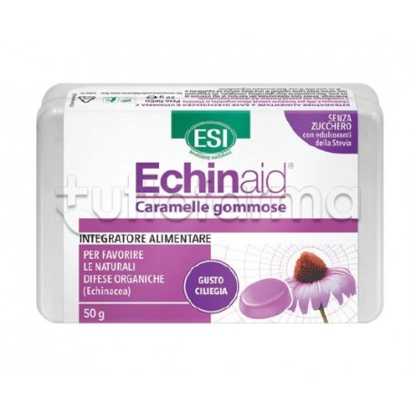 Esi Echinaid Caramelle Gommose per Difese Immunitarie Gusto Ciliegia 50g Esi Echinaid Caramelle Gommose per Difese Immunitarie Gusto Ciliegia 50g