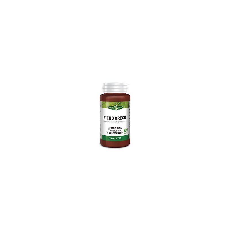 Erba Vita Fieno Greco Integratore Colesterolo 400 mg 125 Tavolette Erba Vita Fieno Greco Integratore Colesterolo 400 mg 125 Tavolette