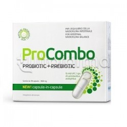 Procombo Integratore per flora intestinale 10 Capsule Procombo Integratore per flora intestinale 10 Capsule