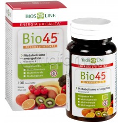 Bios Line Bio 45 Integratore Multivitaminico 100 Compresse