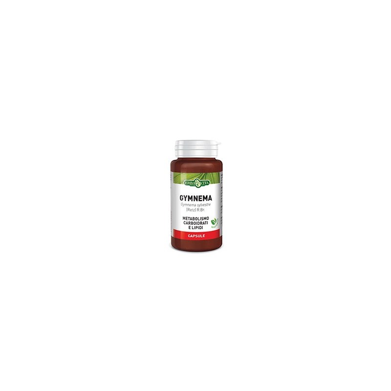 Erba Vita Gymnema Sylvestre Integratore Controllo Zuccheri 350 mg 60 Capsule Erba Vita Gymnema Sylvestre Integratore Controllo Zuccheri 350 mg 60 Capsule