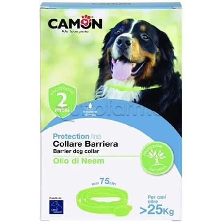 Camon Collare Barriera Antiparassitario Veterinario per Cani 75cm 1 Pezzo