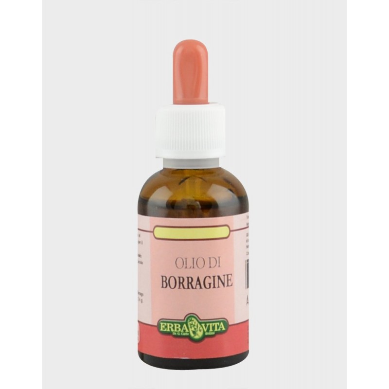 Erba Vita Olio di Borragine Integratore Pelle 30 ml Erba Vita Olio di Borragine Integratore Pelle 30 ml