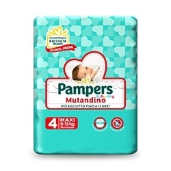 Pampers Baby Dry Mutandino Maxi Pannolini per Bambini Taglia 4 (8-15Kg) 16 Pezzi