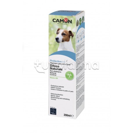 Camon Shampoo Difesa Naturale Veterinario per Cani e Gatti 200ml