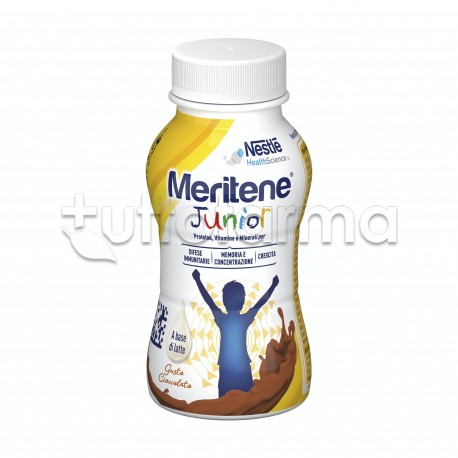 Nestlè Meritene Junior Integratore Vitaminico Gusto Cioccolato 200ml Nestlè Meritene Junior Integratore Vitaminico Gusto Cioccolato 200ml