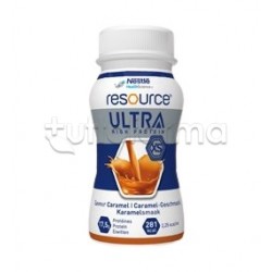 Nestlè Resource Ultra Ipercalorico e Iperproteico Gusto Caramello 4X125ml