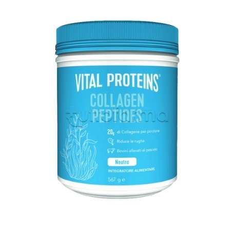 Nestlè Vital Proteins Collagen Peptides Integratore per Pelle, Capelli e Unghie 284g