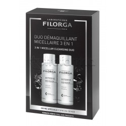 Filorga Cofanetto Duo Soluzione Micellare Struccante Viso 2 Flaconi da 400ml Filorga Cofanetto Duo Soluzione Micellare Struccante Viso 2 Flaconi da 400ml