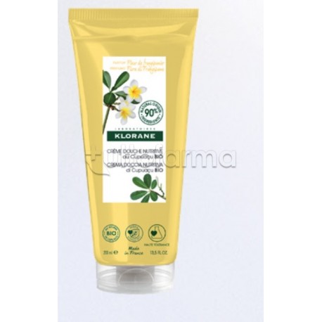 Klorane Crema Doccia Corpo Rilassante Fiore di Frangipane 200ml Klorane Crema Doccia Corpo Rilassante Fiore di Frangipane 200ml