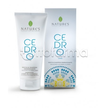 Bios Line Nature's Cedro Uomo Doccia Shampoo Energizzante 200ml Bios Line Nature's Cedro Uomo Doccia Shampoo Energizzante 200ml
