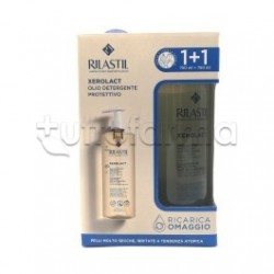 Rilastil Xerolact Olio Detergente Protettivo per Pelli Secche Confezione Doppia 2 Flaconi da 750ml Rilastil Xerolact Olio Detergente Protettivo per Pelli Secche Confezione Doppia 2 Flaconi da 750ml