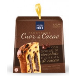 Nutrifree Premium Panettone Cuor di Cacao Senza Glutine 680g Nutrifree Premium Panettone Cuor di Cacao Senza Glutine 680g