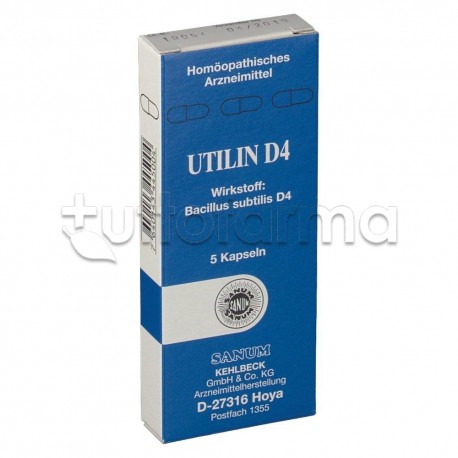 Sanum Utilin D4 Rimedio Omeopatico 5 Capsule