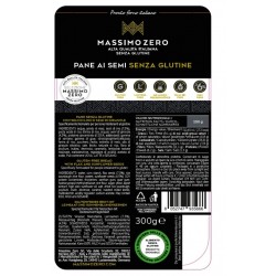 Massimo Zero Pane ai Semi Senza Glutine 300g Massimo Zero Pane ai Semi Senza Glutine 300g