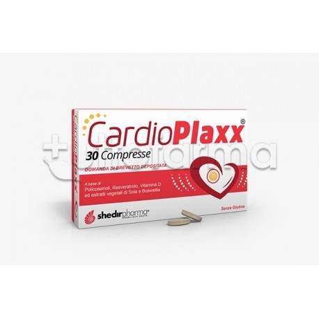 Shedir Cardioplaxx Integratore per Metabolismo dei Lipidi 30 Compresse