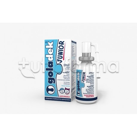 Shedir Goladek Spray Junior con Propoli per Mal di Gola dei Bambini 25ml Shedir Goladek Spray Junior con Propoli per Mal di Gola dei Bambini 25ml