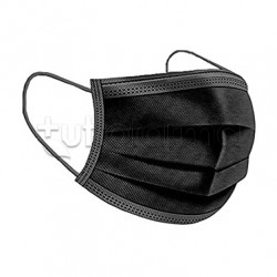 Mascherina Chirurgica Monouso My Mask Pro Nera All Black- Confezione 10 Pezzi - 20 Centesimi a Mascherina Mascherina Chirurgica Monouso My Mask Pro Nera All Black- Confezione 10 Pezzi - 20 Centesimi a Mascherina