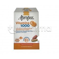 Apropos Vitamina C 1000 Integratore Vitaminico 24 Compresse Apropos Vitamina C 1000 Integratore Vitaminico 24 Compresse
