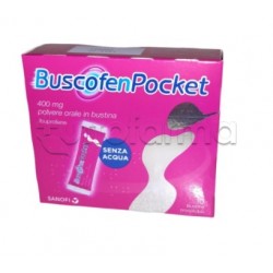 Buscofen Pocket 10 Bustine Orosolubili 400mg Ibuprofene