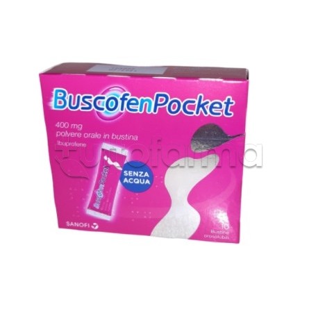 Buscofen Pocket 10 Bustine Orosolubili 400mg Ibuprofene