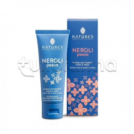 Bios Line Nature's Neroli Pesca Burro Nutriente Mani e Piedi 75ml Bios Line Nature's Neroli Pesca Burro Nutriente Mani e Piedi 75ml