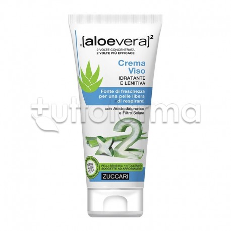 Zuccari Aloe Vera 2 Crema Viso Idratante e Lenitiva 50ml