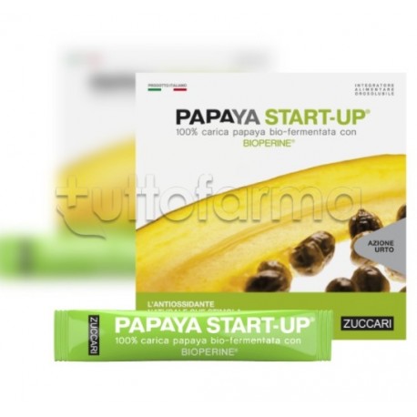 Zuccari Papaya Start Up Integratore Antiossidante 10 Bustine