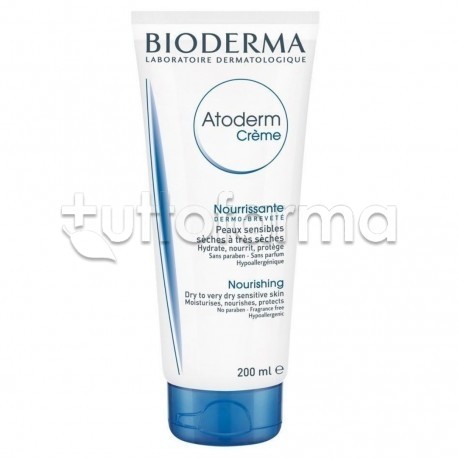 Bioderma Atoderm Crème Detergente Nutriente Pelle Secca 200ml