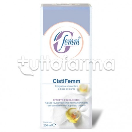 Scatola Formato AVD G-Femm Cistifemm Integratore per Benessere Vie Urinarie 250ml