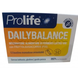 Prolife Daily Balance Integratore per Benessere Intestinale 12 Bustine Orosolubili Prolife Daily Balance Integratore per Benessere Intestinale 12 Bustine Orosolubili