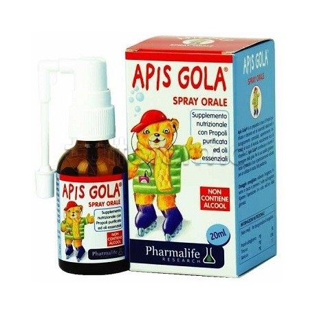 Apis Gola Spray Orale per Bimbi 20ml Apis Gola Spray Orale per Bimbi 20ml