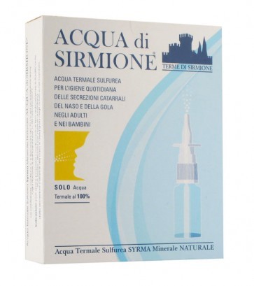 Acqua di Sirmione Fluidificante Nasale Anti-Catarro 6 Flaconcini 15 ml -  Tuttofarma - TuttoFarma