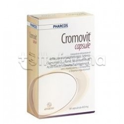 Pharcos Cromovit Integratore Antiossidante per La Pelle 60 Capsule Pharcos Cromovit Integratore Antiossidante per La Pelle 60 Capsule