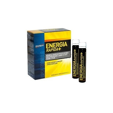Ethicsport Energia Rapida+ Integratore Energizzante 10 Flaconcini Ethicsport Energia Rapida+ Integratore Energizzante 10 Flaconcini