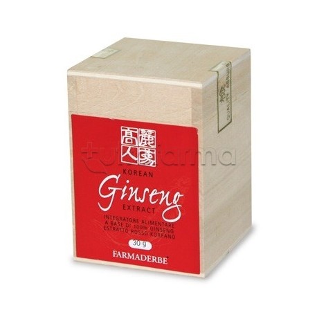 Ginseng Korean Rosso per Energia e Resistenza 30ml