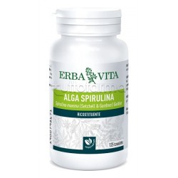 Erba Vita Alga Spirulina Integratore Controllo dell'Appetito 125 Tavolette Erba Vita Alga Spirulina Integratore Controllo dell'Appetito 125 Tavolette