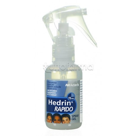 Hedrin rapido spray gel contro i pidocchi 60ml