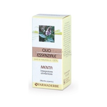 Farmaderbe Olio Essenziale Menta per Digestione 10ml