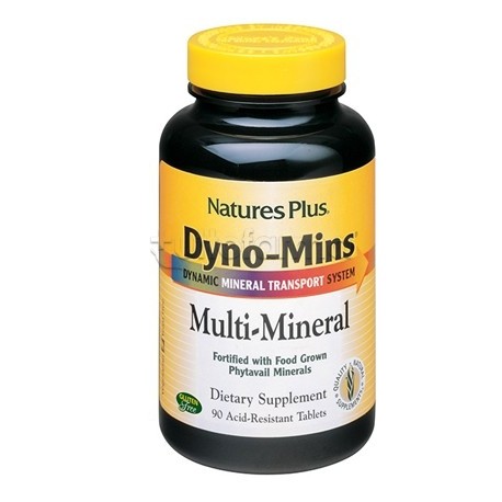 Natures Plus Dyno Mins Multiminerali supporto minerale completo 90 tavolette