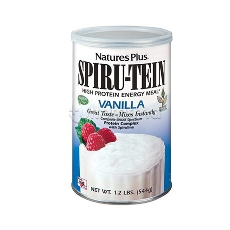 Natures Plus Spirutein Vaniglia per Nutrizione Completa 544 g Natures Plus Spirutein Vaniglia per Nutrizione Completa 544 g