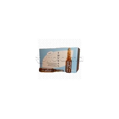 Trysan Plus Lozione per Ricrescita Capelli e Alopecia 12 Fiale da 6 ml