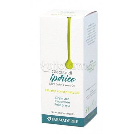 Farmaderbe Olio Iperico per Pelli Sensibili 100ml Farmaderbe Olio Iperico per Pelli Sensibili 100ml
