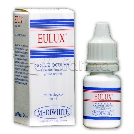 Eulux Gocce Oculari per Secchezza e Affaticamento Visivo 10ml Eulux Gocce Oculari per Secchezza e Affaticamento Visivo 10ml