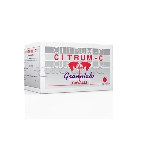 Citrum C Granulato integratore per cavalli con vitamina C antistress 40 buste da 25g