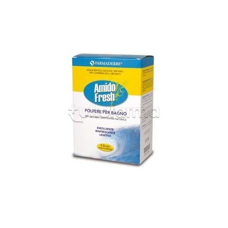 Amido Fresh Polvere Bagno per Pelle Sensibile 5 Buste Monodose Amido Fresh Polvere Bagno per Pelle Sensibile 5 Buste Monodose
