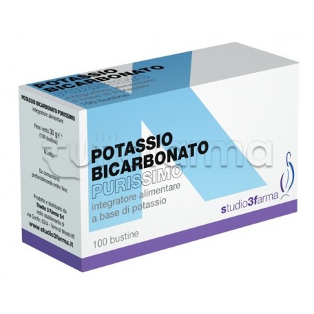 Potassio Bicarbonato Purissimo Integratore per Sistema Nervoso Potassio Bicarbonato Purissimo Integratore per Sistema Nervoso