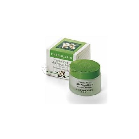 L'Erbolario Crema Viso alla Pappa Reale nutriente antiage per pelle luminosa vaso 50 ml