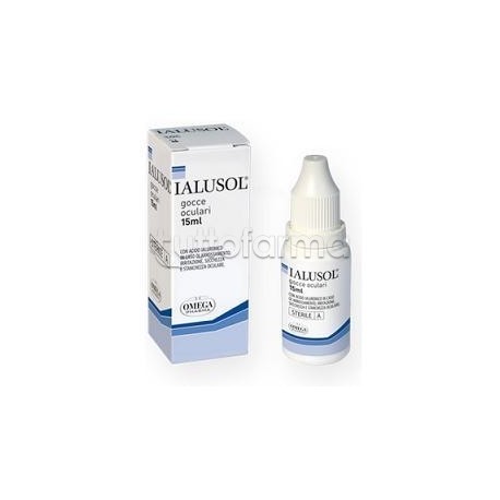 Omega Pharma Ialusol Gocce Oculari Collirio per Irritazioni 15ml